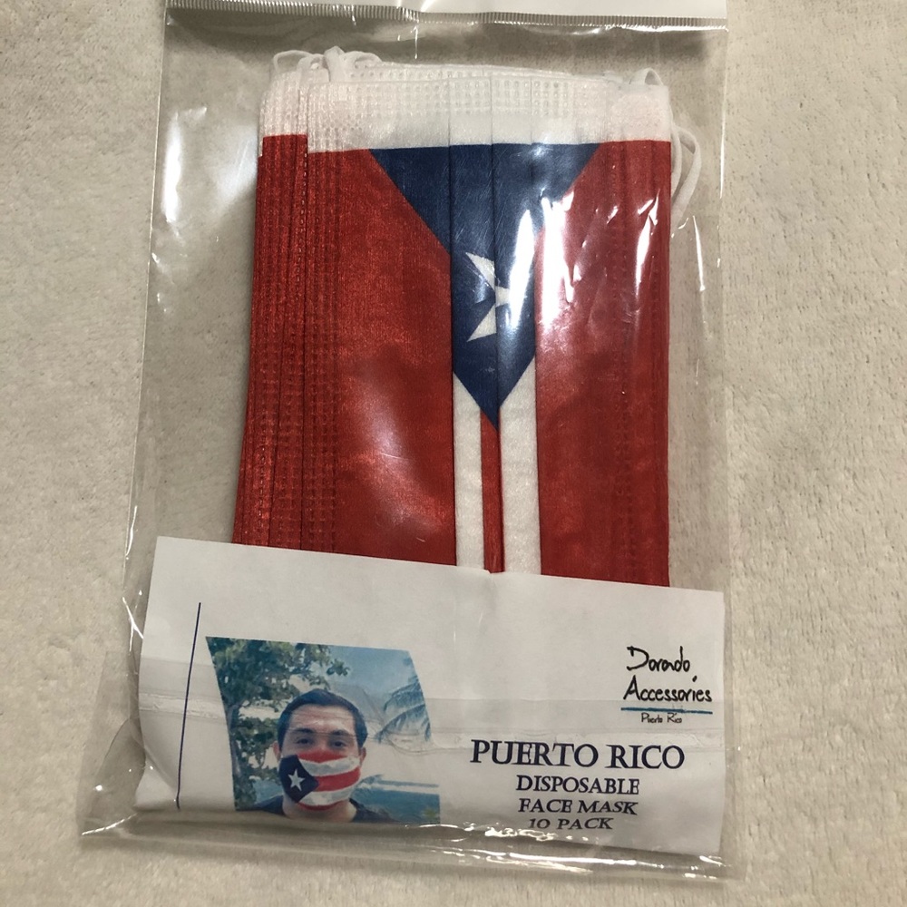 Puerto Rico 🇵🇷 Disposable Mask